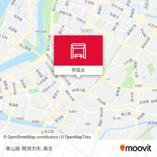 泰山路·雨润大街地图