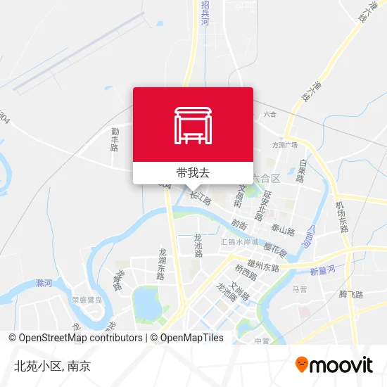 北苑小区地图