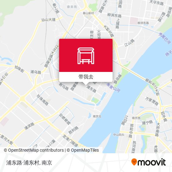 浦东路·浦东村地图