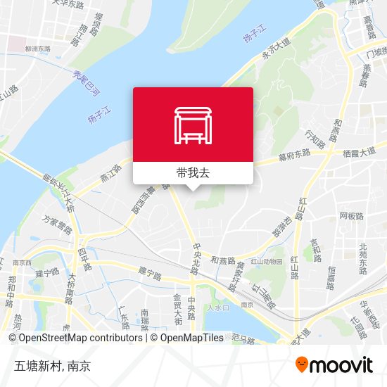 五塘新村地图