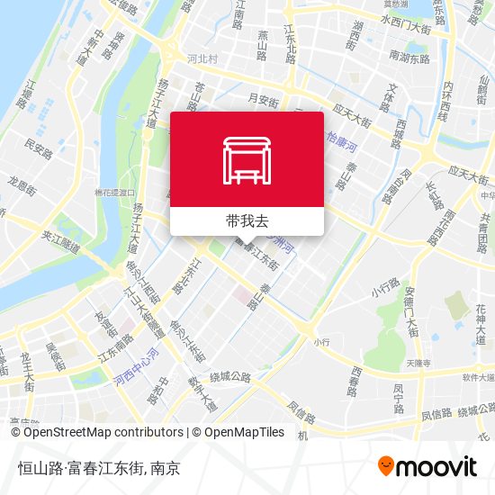 恒山路·富春江东街地图