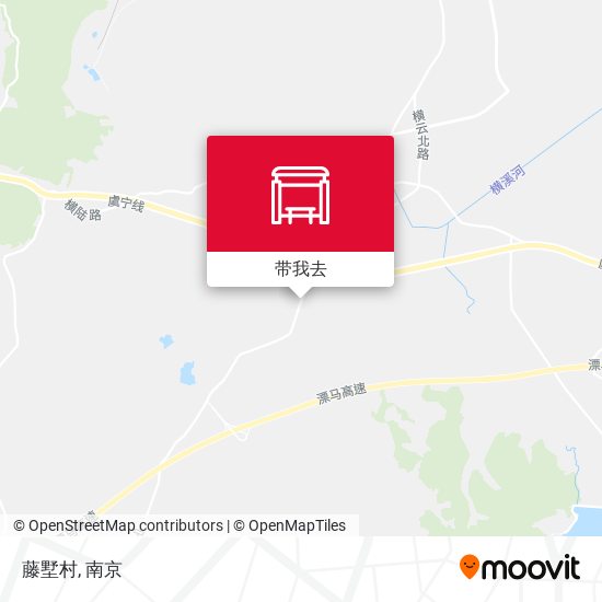 藤墅村地图