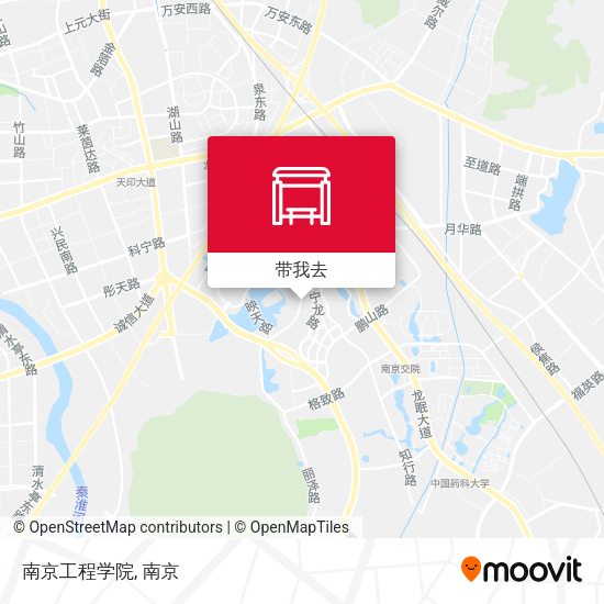 南京工程学院地图