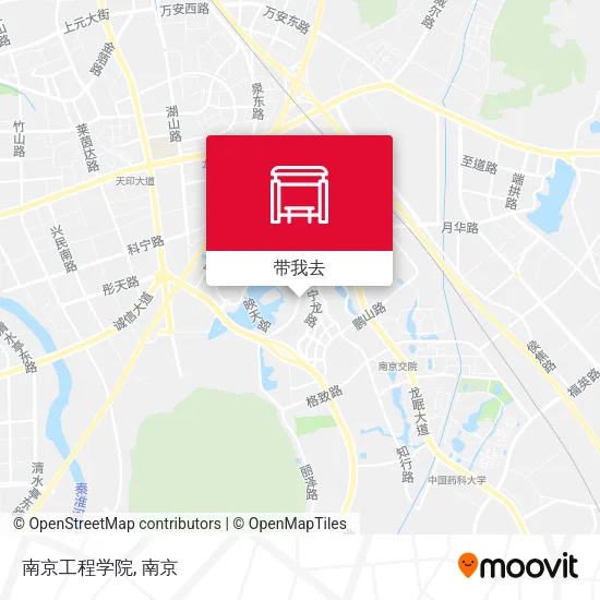南京工程学院地图
