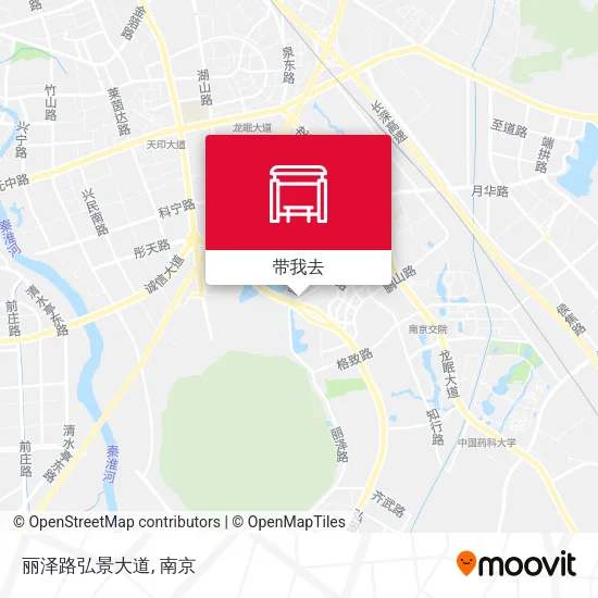 丽泽路弘景大道地图