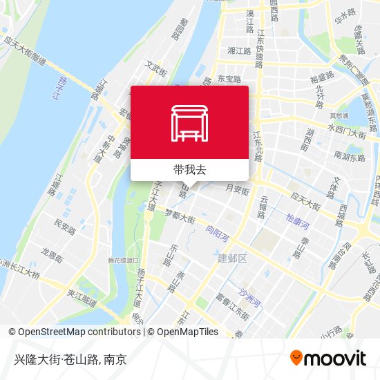 兴隆大街·苍山路地图