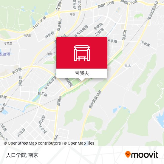 人口学院地图