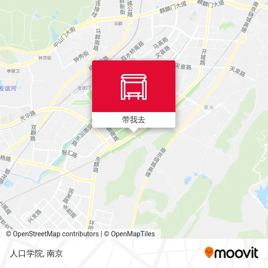人口学院地图