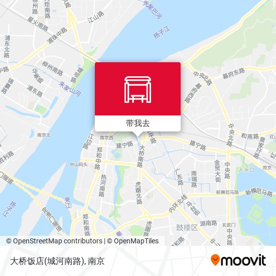 大桥饭店(城河南路)地图