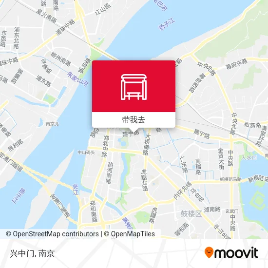 兴中门地图