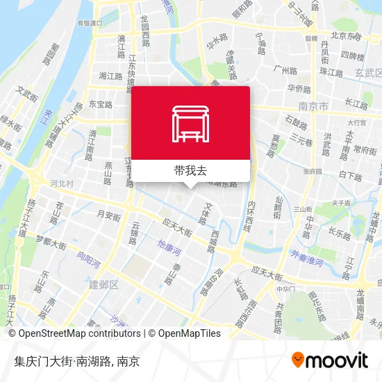 集庆门大街·南湖路地图