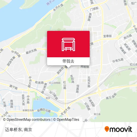 迈皋桥东地图