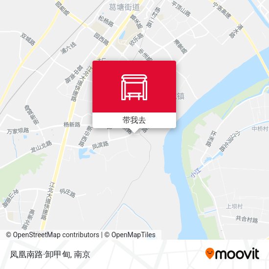凤凰南路·卸甲甸地图