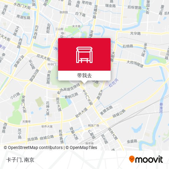 卡子门地图