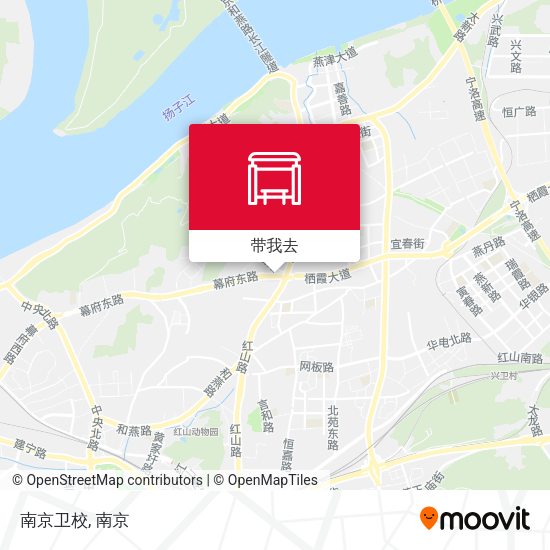 南京卫校地图