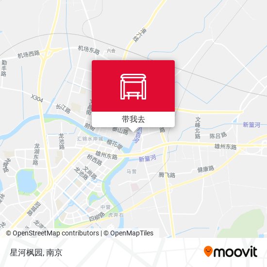 星河枫园地图
