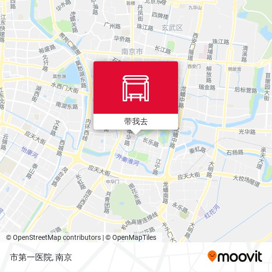 市第一医院地图