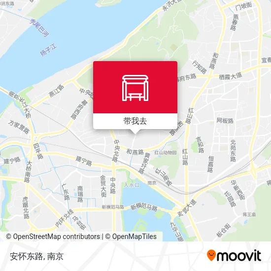 安怀东路地图