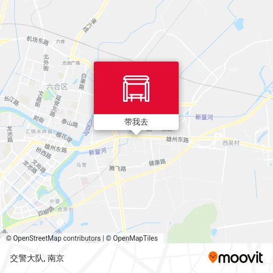 交警大队地图