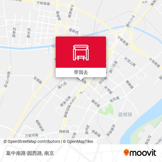 葛中南路·园西路地图