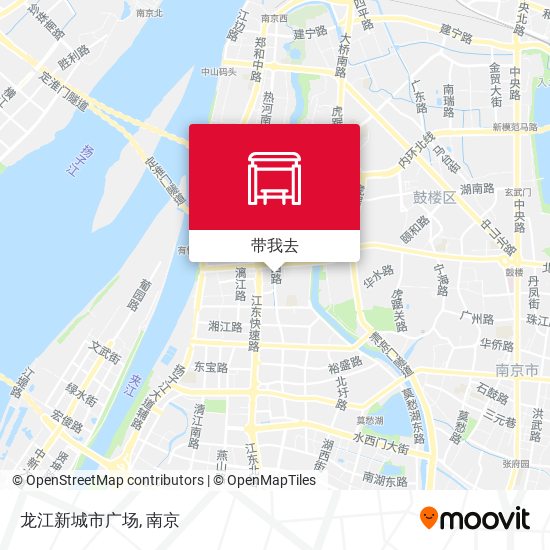 龙江新城市广场地图