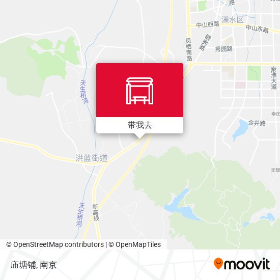 庙塘铺地图