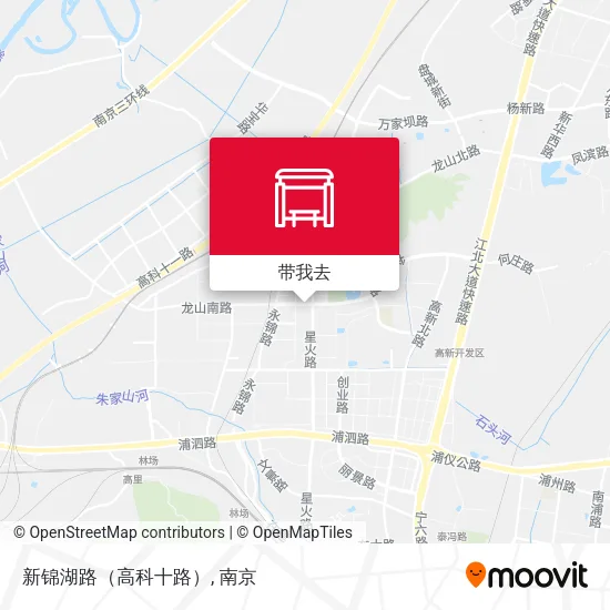 新锦湖路（高科十路）地图