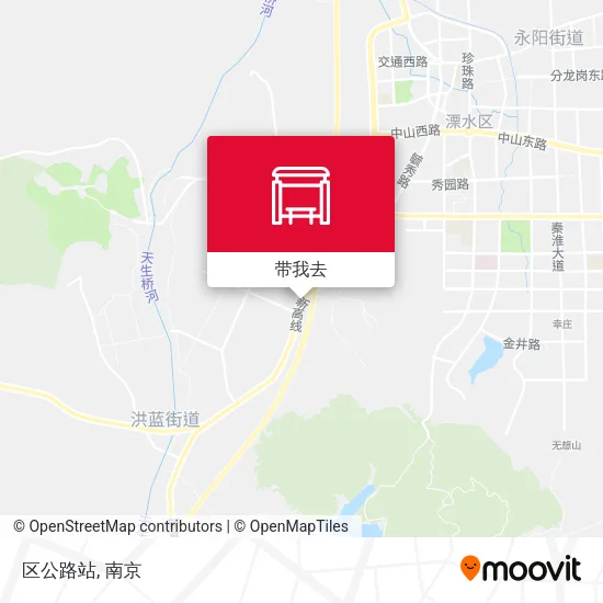 区公路站地图