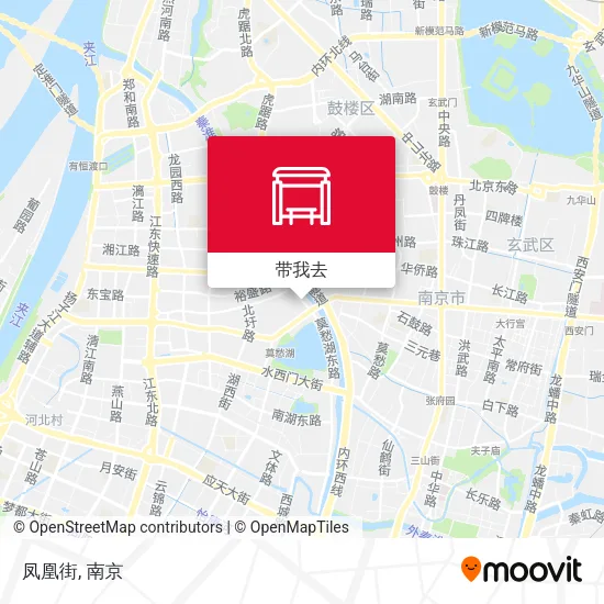 凤凰街地图