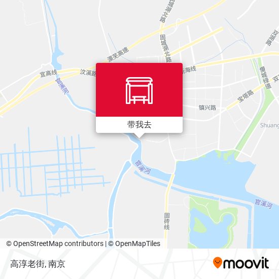 高淳老街地图