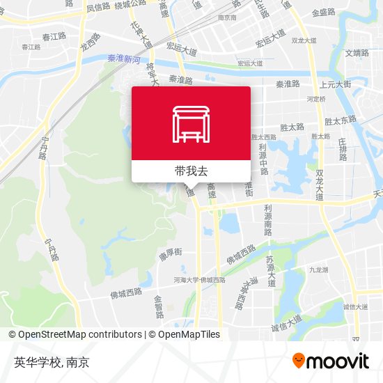 英华学校地图