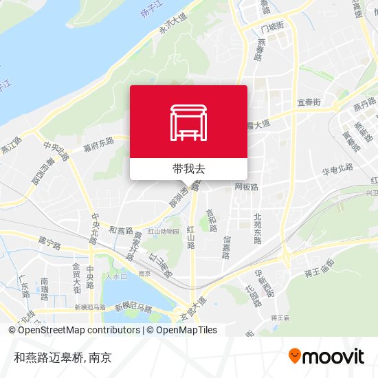 和燕路迈皋桥地图