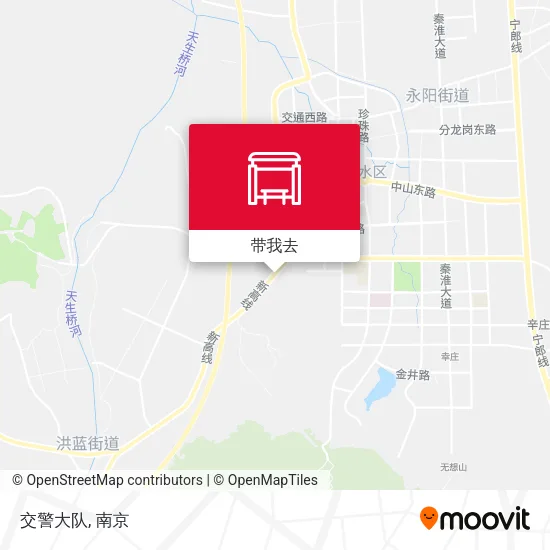 交警大队地图