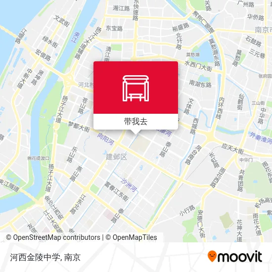 河西金陵中学地图
