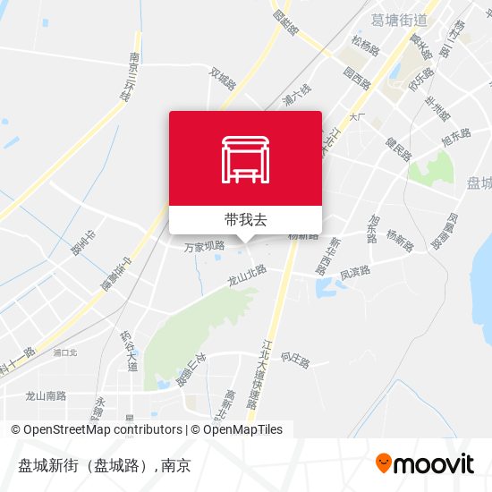 盘城新街（盘城路）地图