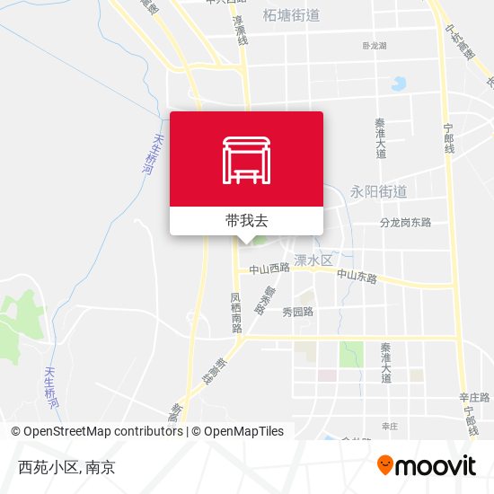 西苑小区地图