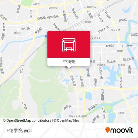 正德学院地图