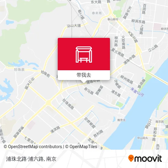 浦珠北路·浦六路地图
