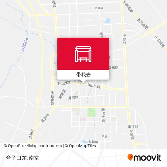 弯子口东地图