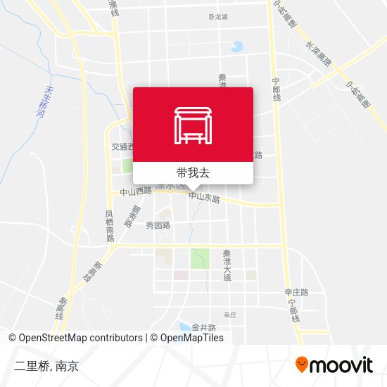 二里桥地图