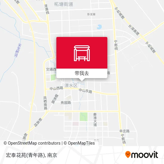 宏泰花苑(青年路)地图