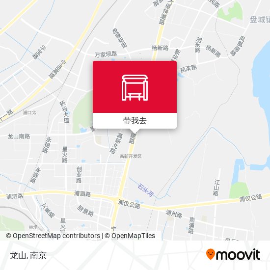 龙山地图