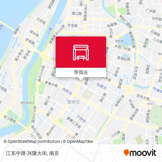 江东中路·兴隆大街地图