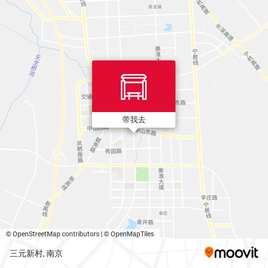 三元新村地图