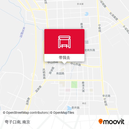 弯子口南地图