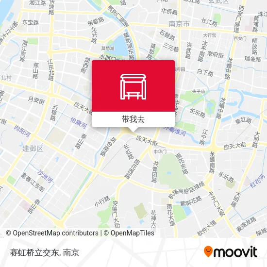 赛虹桥立交东地图