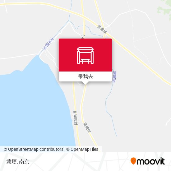 塘埂地图