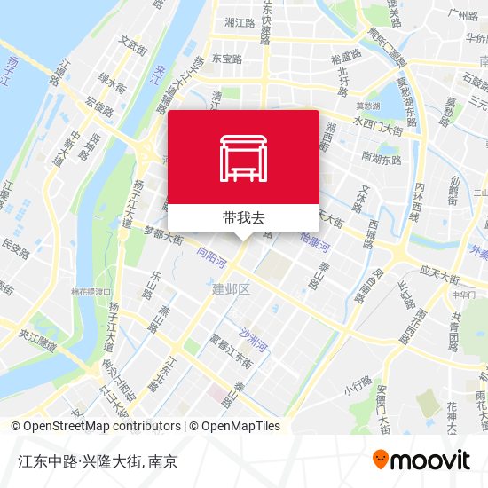 江东中路·兴隆大街地图