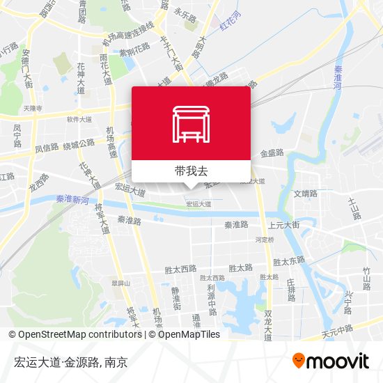 宏运大道·金源路地图