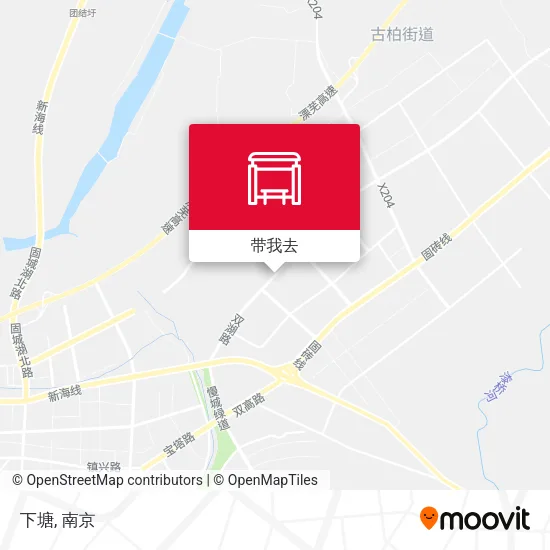 下塘地图